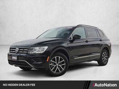 Deep Black Pearl 2021 Volkswagen Tiguan 2.0T SE 4MOTION