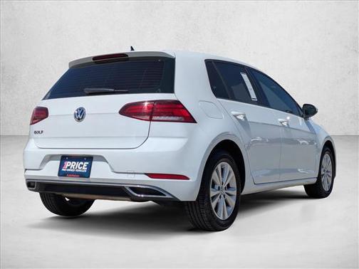 White 2021 Volkswagen Golf 1.4T TSI