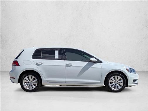 White 2021 Volkswagen Golf 1.4T TSI