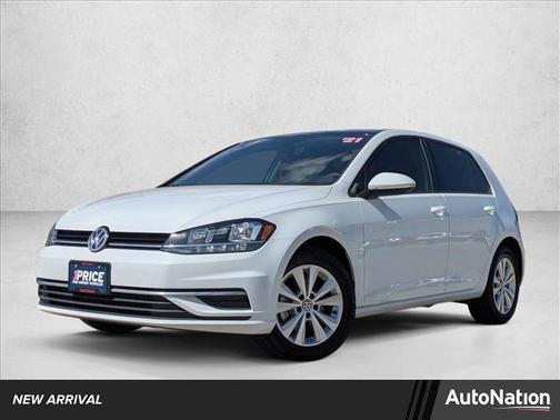 White 2021 Volkswagen Golf 1.4T TSI