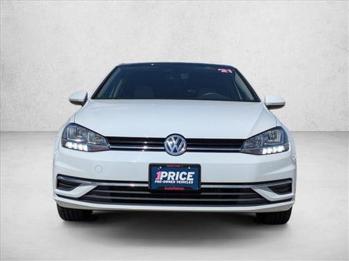 White 2021 Volkswagen Golf 1.4T TSI