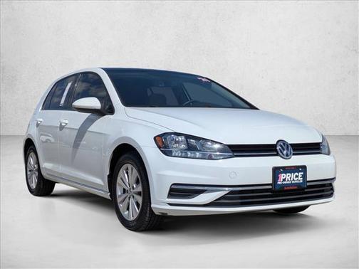 White 2021 Volkswagen Golf 1.4T TSI