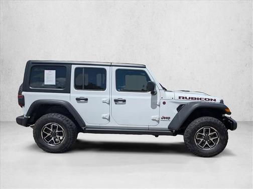Bright White Clearcoat 2024 Jeep Wrangler Rubicon