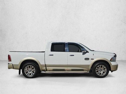 Bright White 2013 RAM 1500 Laramie Longhorn Edition