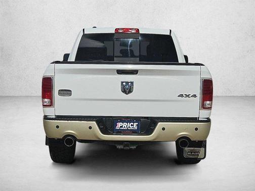 Bright White 2013 RAM 1500 Laramie Longhorn Edition