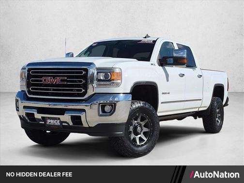 Summit White 2015 GMC Sierra 2500 SLT
