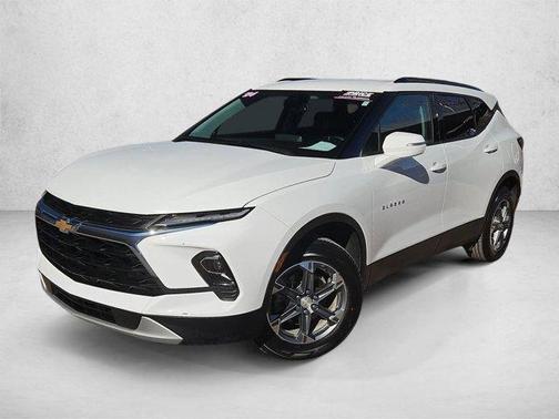Summit White 2024 Chevrolet Blazer 3LT