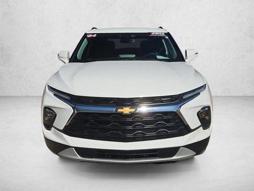 Summit White 2024 Chevrolet Blazer 3LT