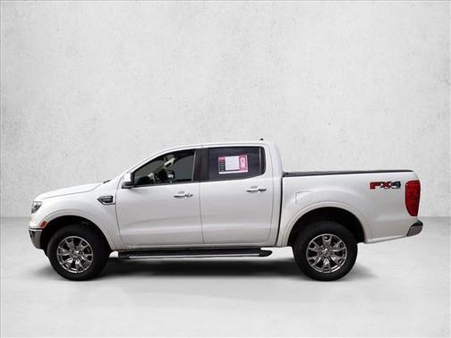 White Platinum Tri-Coat 2019 Ford Ranger LARIAT