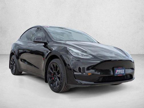 Solid Black 2023 Tesla Model Y Long Range Dual Motor All-Wheel Drive
