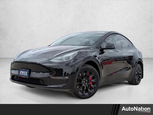 Solid Black 2023 Tesla Model Y Long Range Dual Motor All-Wheel Drive