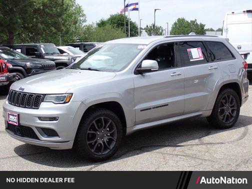 Billet Silver Metallic Clearcoat 2020 Jeep Grand Cherokee High Altitude