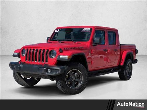 Firecracker Red Clearcoat 2023 Jeep Gladiator Rubicon