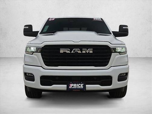 Bright White Clearcoat 2025 RAM 1500 Laramie
