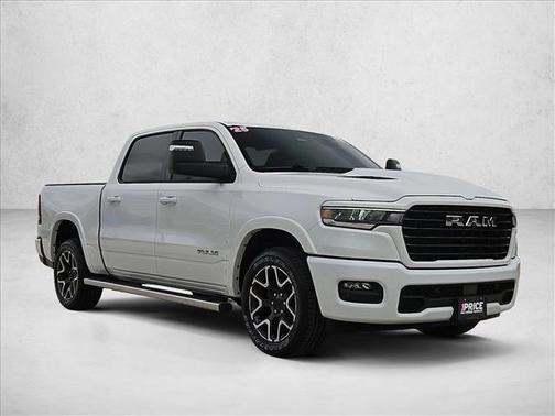 Bright White Clearcoat 2025 RAM 1500 Laramie