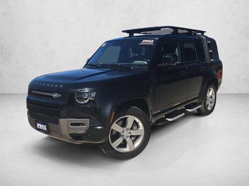 Santorini Black Metallic 2023 Land Rover Defender 130 X-Dynamic SE