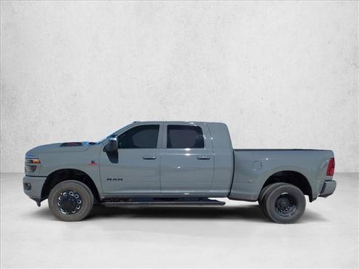 Ceramic Gray Clearcoat 2026 RAM 3500 Laramie Mega Cab 4x4 6'4' Box