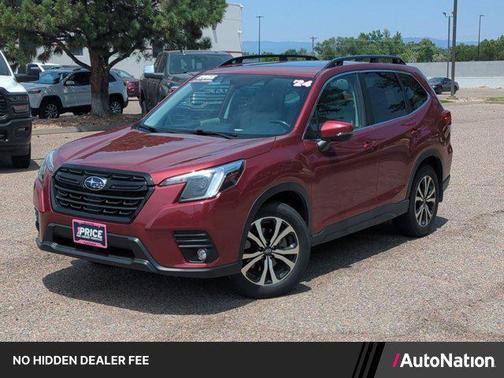 Crimson Red Pearl 2024 Subaru Forester Limited