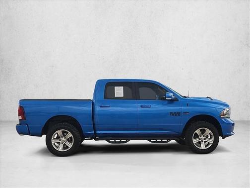 Hydro Blue Pearlcoat 2018 RAM 1500 Sport