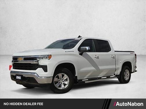 Summit White 2022 Chevrolet Silverado 1500 LT