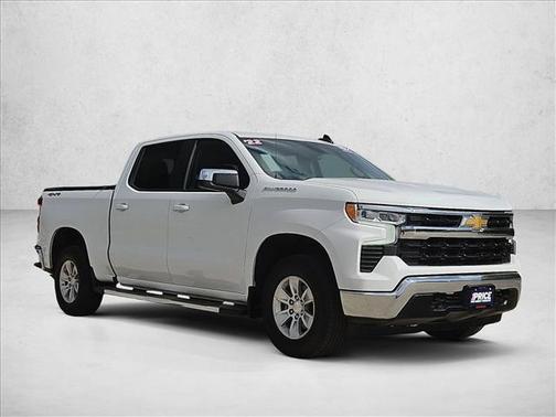 Summit White 2022 Chevrolet Silverado 1500 LT