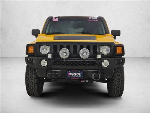 Yellow 2006 Hummer H3 Base
