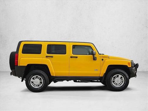 Yellow 2006 Hummer H3 Base