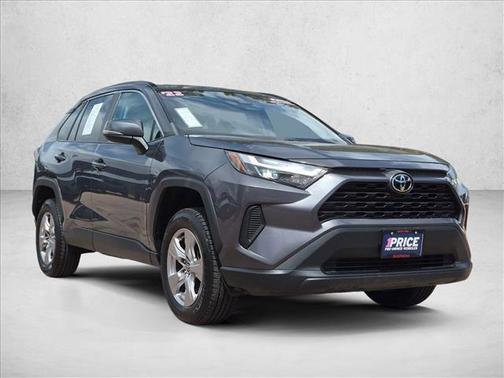Silver/Gray 2022 Toyota RAV4 XLE