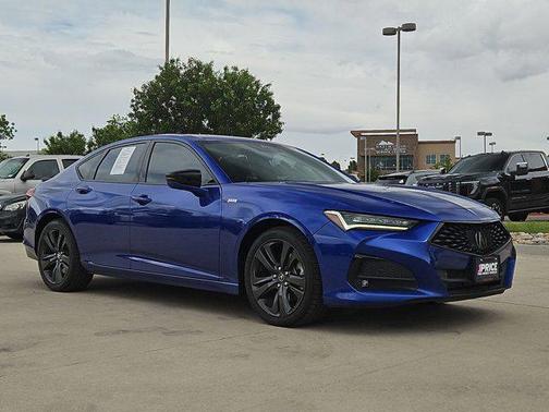 Apex Blue Pearl 2021 Acura TLX A-Spec