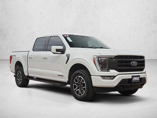 Star White Metallic Tri-Coat 2022 Ford F-150 Lariat