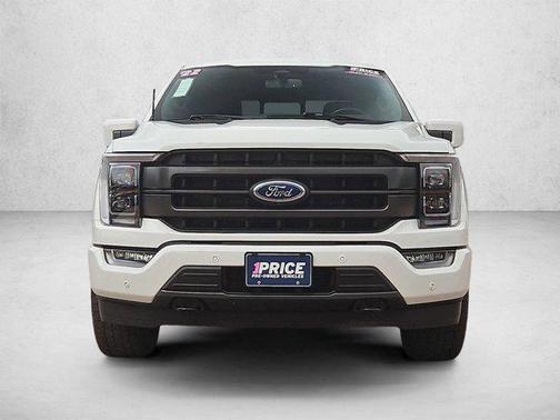 Star White Metallic Tri-Coat 2022 Ford F-150 Lariat