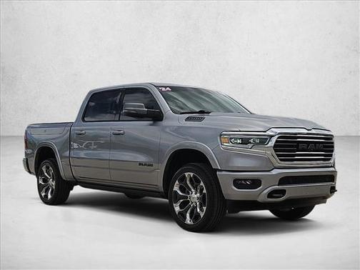 Billet Silver Metallic Clearcoat 2024 RAM 1500 Longhorn