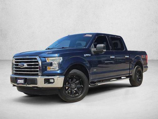 Blue Jeans Metallic 2016 Ford F-150 XLT