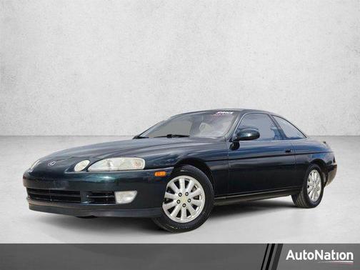 Green 1992 Lexus SC 400 Base
