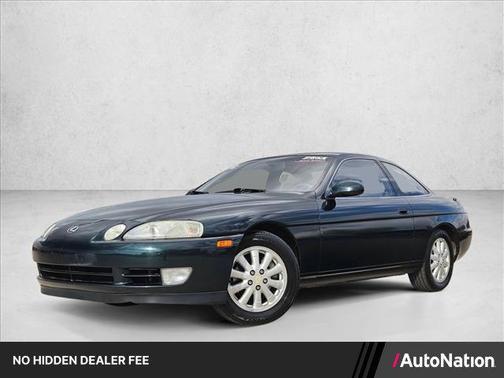 Green 1992 Lexus SC 400 Base
