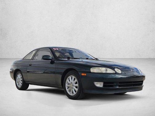 Green 1992 Lexus SC 400 Base