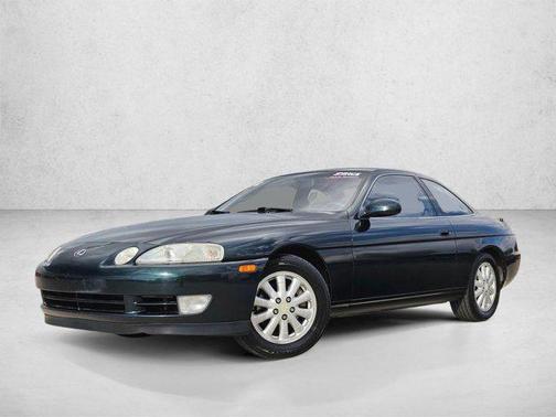 Green 1992 Lexus SC 400 Base