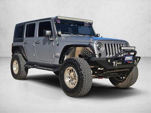 Billet Silver Metallic Clearcoat 2015 Jeep Wrangler Unlimited Sahara