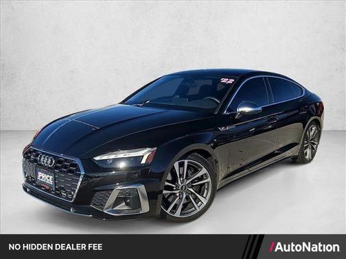 Mythos Black Metallic 2022 Audi S5 Premium Plus TFSI quattro Tiptronic