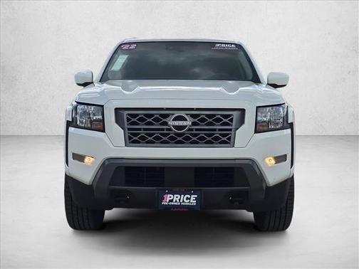 Glacier White 2022 Nissan Frontier SV