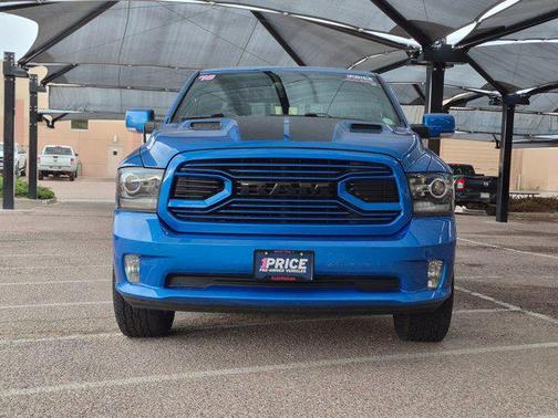 Hydro Blue Pearlcoat 2018 RAM 1500 Sport