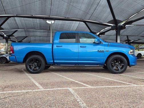 Hydro Blue Pearlcoat 2018 RAM 1500 Sport