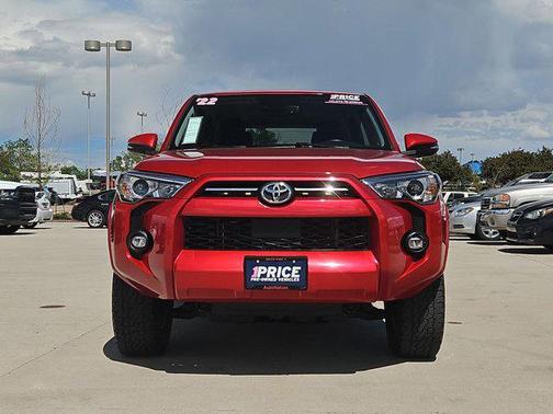 Barcelona Red Metallic 2022 Toyota 4Runner SR5 Premium