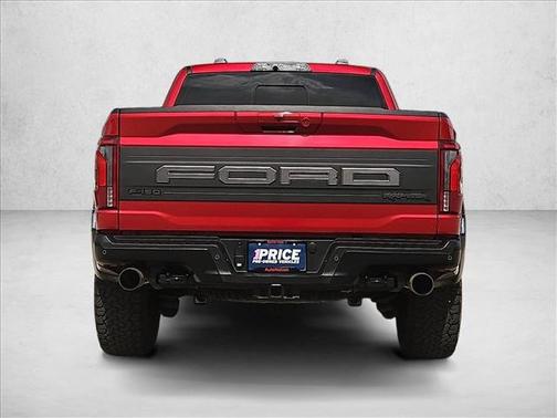Rapid Red Metallic Tinted Clearcoat 2025 Ford F-150 Raptor