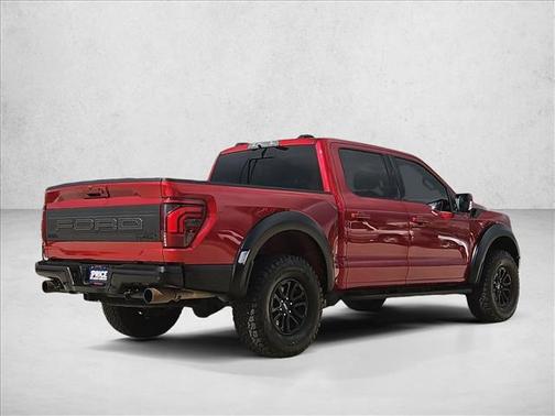 Rapid Red Metallic Tinted Clearcoat 2025 Ford F-150 Raptor