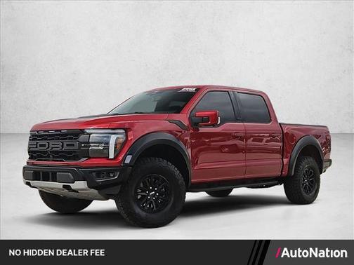 Rapid Red Metallic Tinted Clearcoat 2025 Ford F-150 Raptor