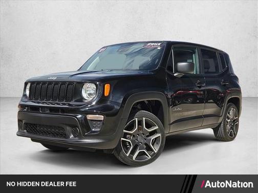 Black Clearcoat 2021 Jeep Renegade Jeepster 4x4