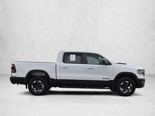 Bright White Clearcoat 2019 RAM 1500 Rebel