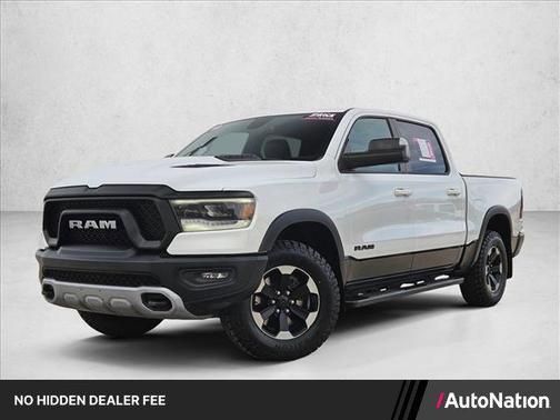 Bright White Clearcoat 2019 RAM 1500 Rebel