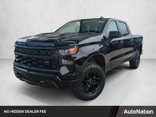 Black 2023 Chevrolet Silverado 1500 Custom Trail Boss